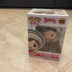 Funko Pop #122, Ad Icons of 2021, The Tapatio Man, NIB collectible vinyl